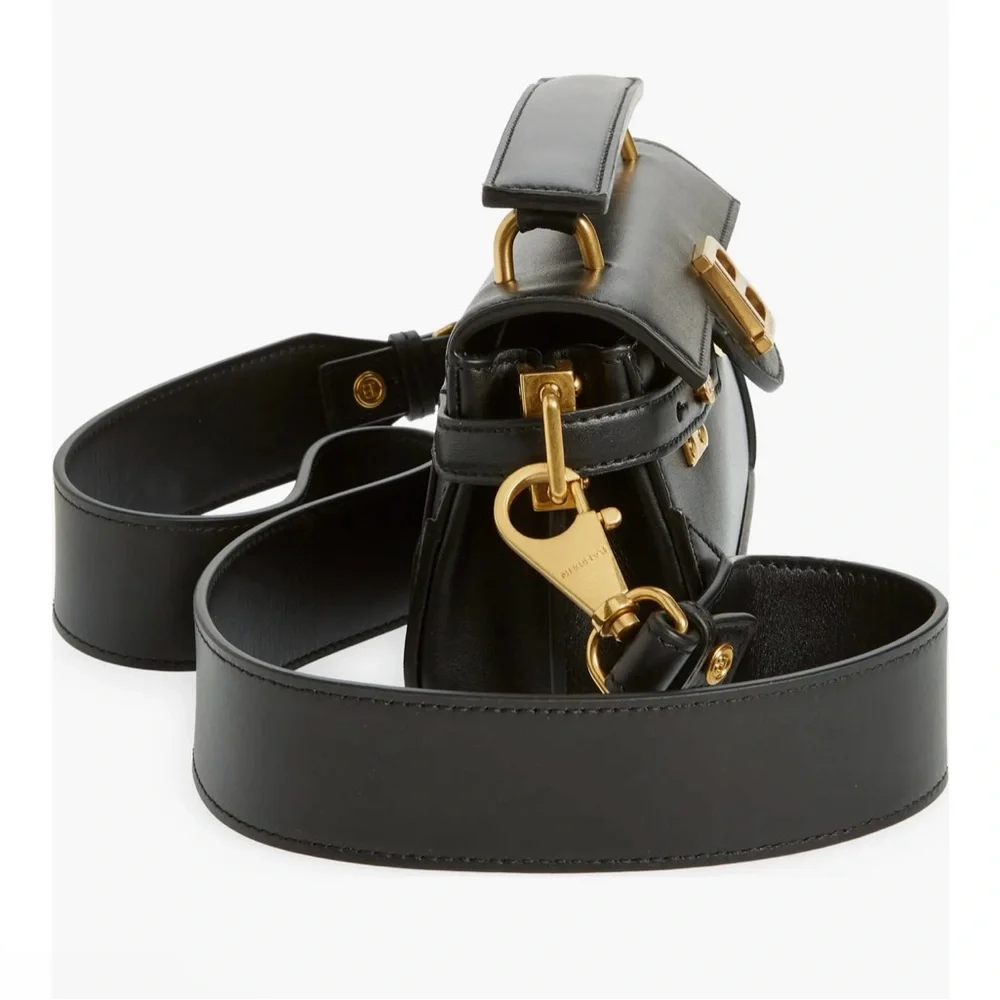 Balmain NWT BBuzz 19 Shoulder Bag in Smooth Leather - Picture 3 of 11